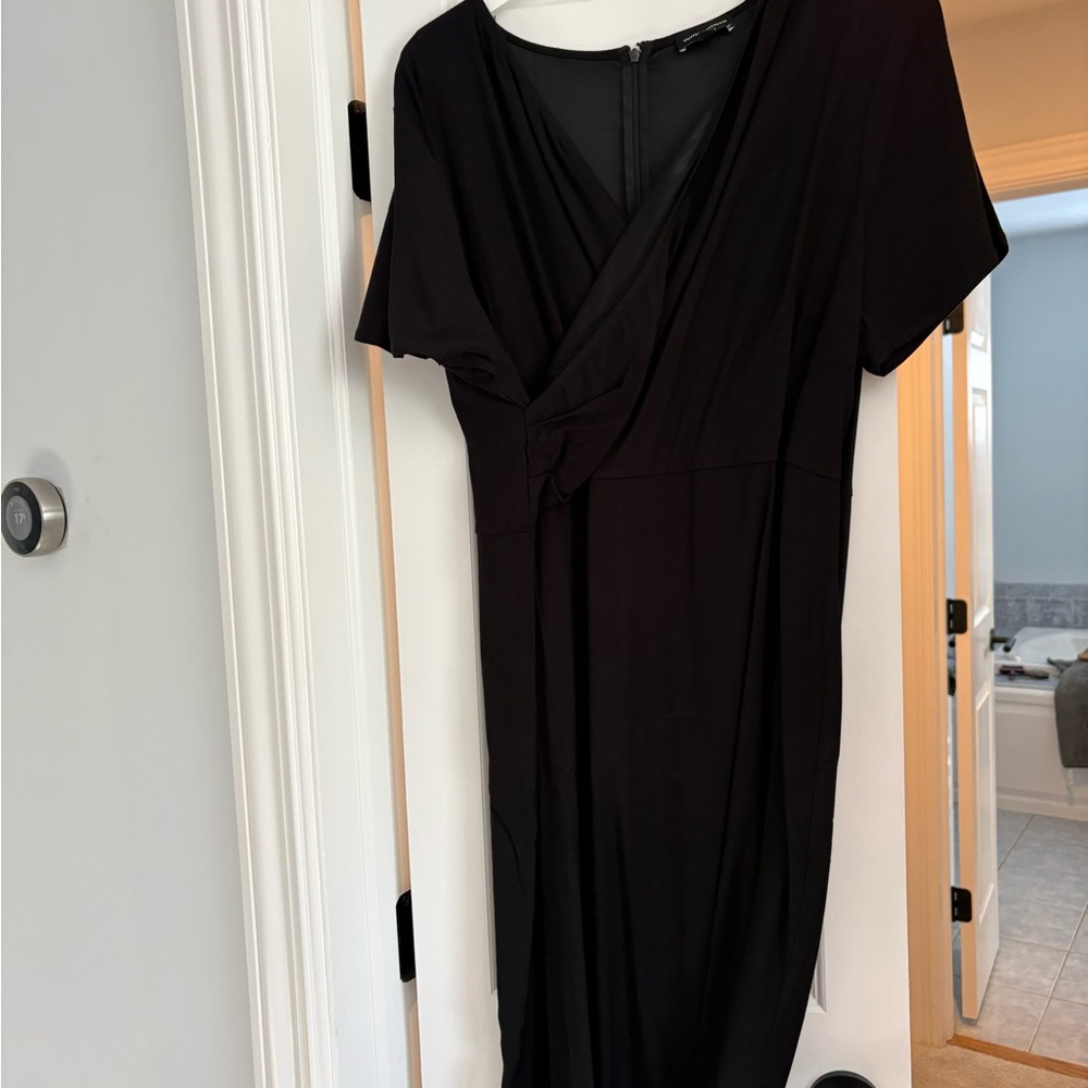 Universal Standard Black Midi Dress